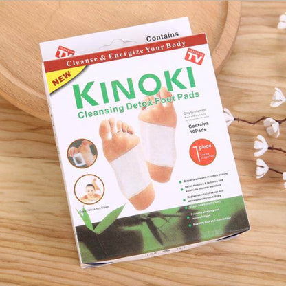 DETOX KINOKI PARA PIES - COMBO 10 PARCHES